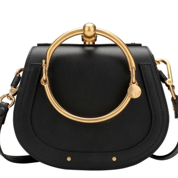 CHLOÉ Small Nile leather bracelet bag - Picture 9 of 15